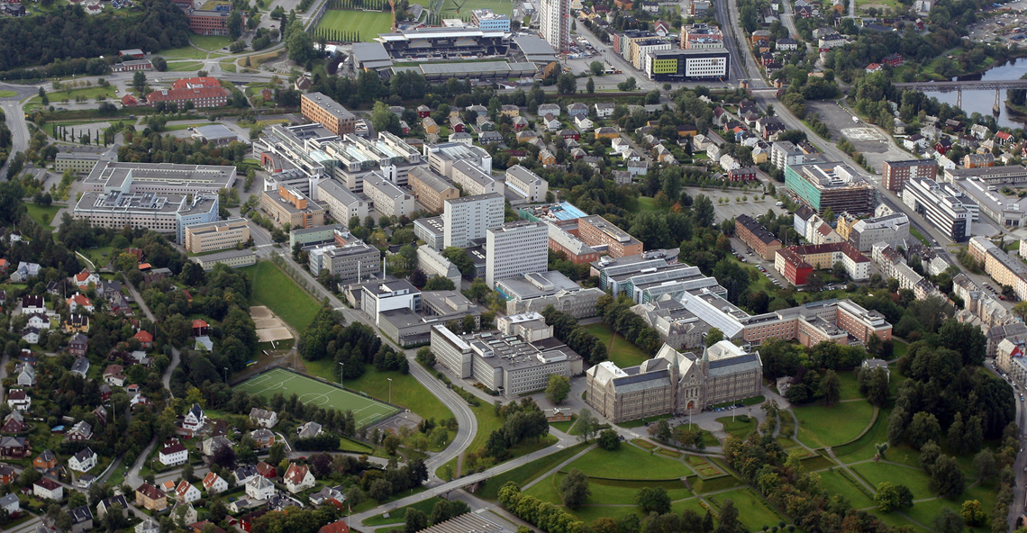 Gloeshaugen Campus at NTNU.