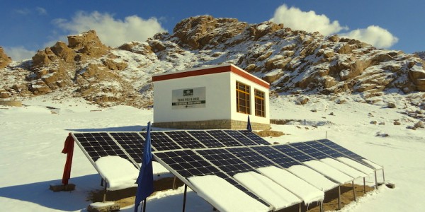 Third Pole Education Base in remote Leh village of Ladakh India