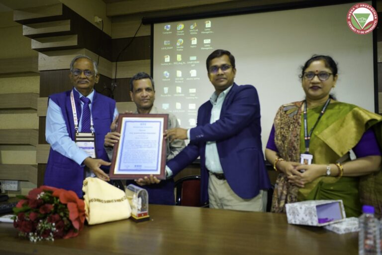 Felicitation of Dr B K Panigrahi