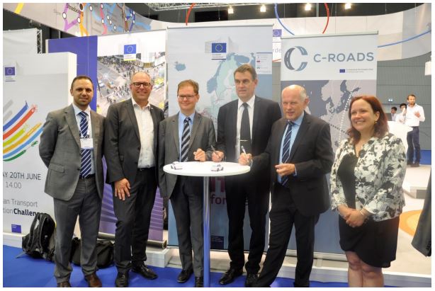 C2C-CC and C-Roads Platform signed MoU on joint deployment by 2019- IEEE Connected Vehicles