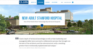 stanford hospital clark construction
