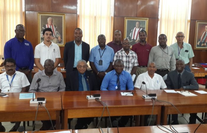 IEEE Jamaica Section at Meeting with UWI Principal 2017