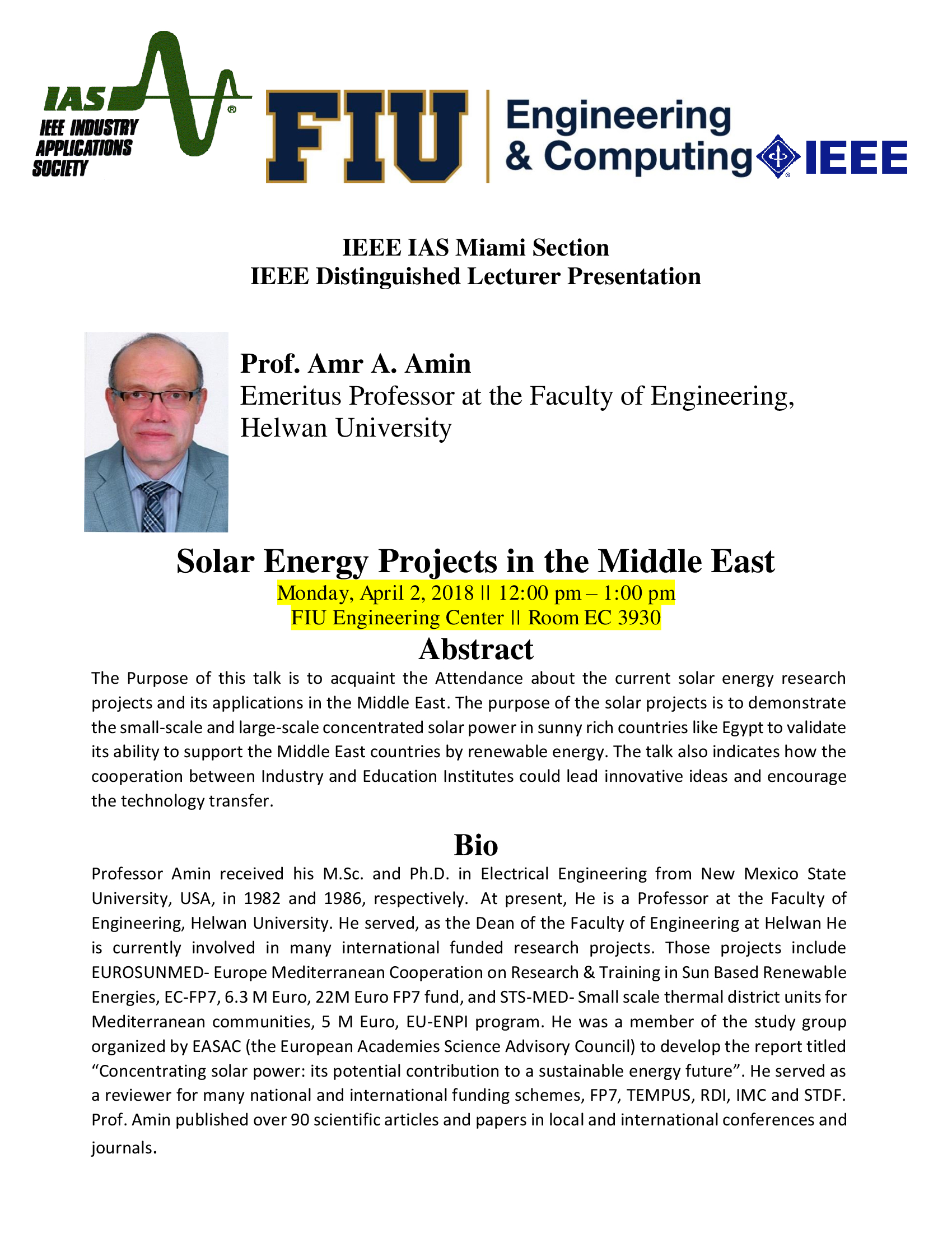 Solar Energy Projects in the Middle East