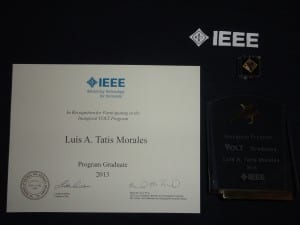 VOLT- PROGRAM IEEE - CERTIFICATE-2013-LTM-1