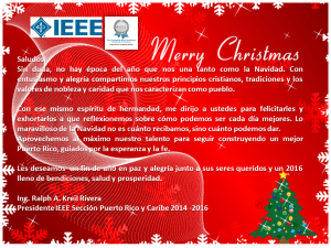 ¡Feliz Navidad IEEE! 2015