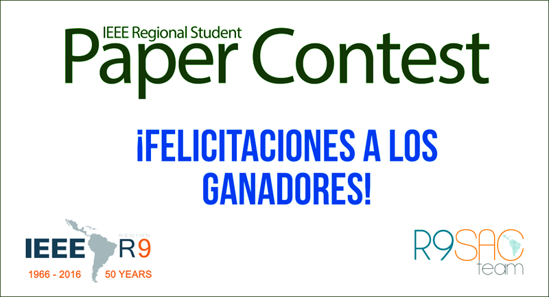 En este momento estás viendo Ganadores Concurso Paper IEEE Estudiantil