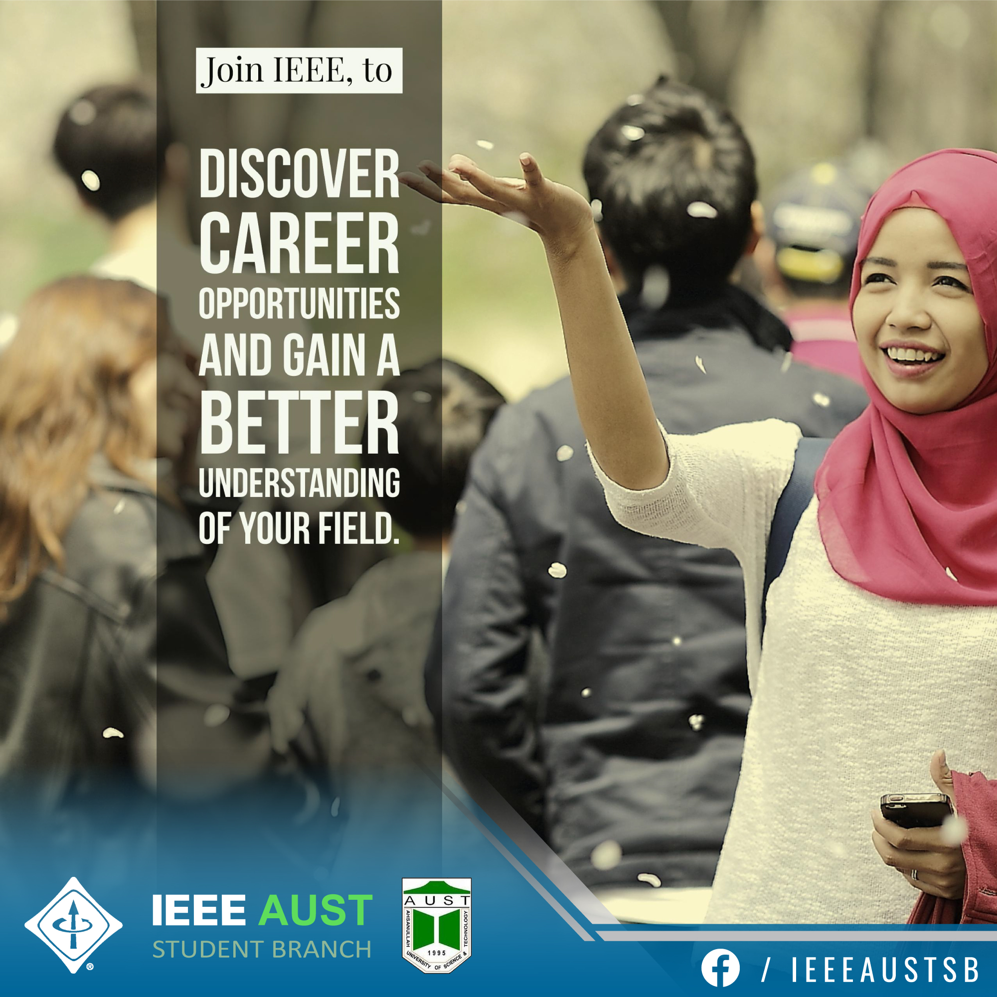 Join IEEE to discover career opportunities and gain a better understanding of your field.