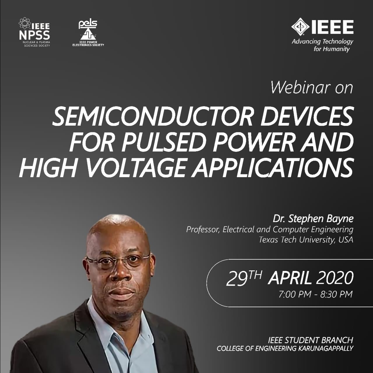 You are currently viewing Webinar on Semiconductor Devices For Pulsed Power And High Voltage Applications