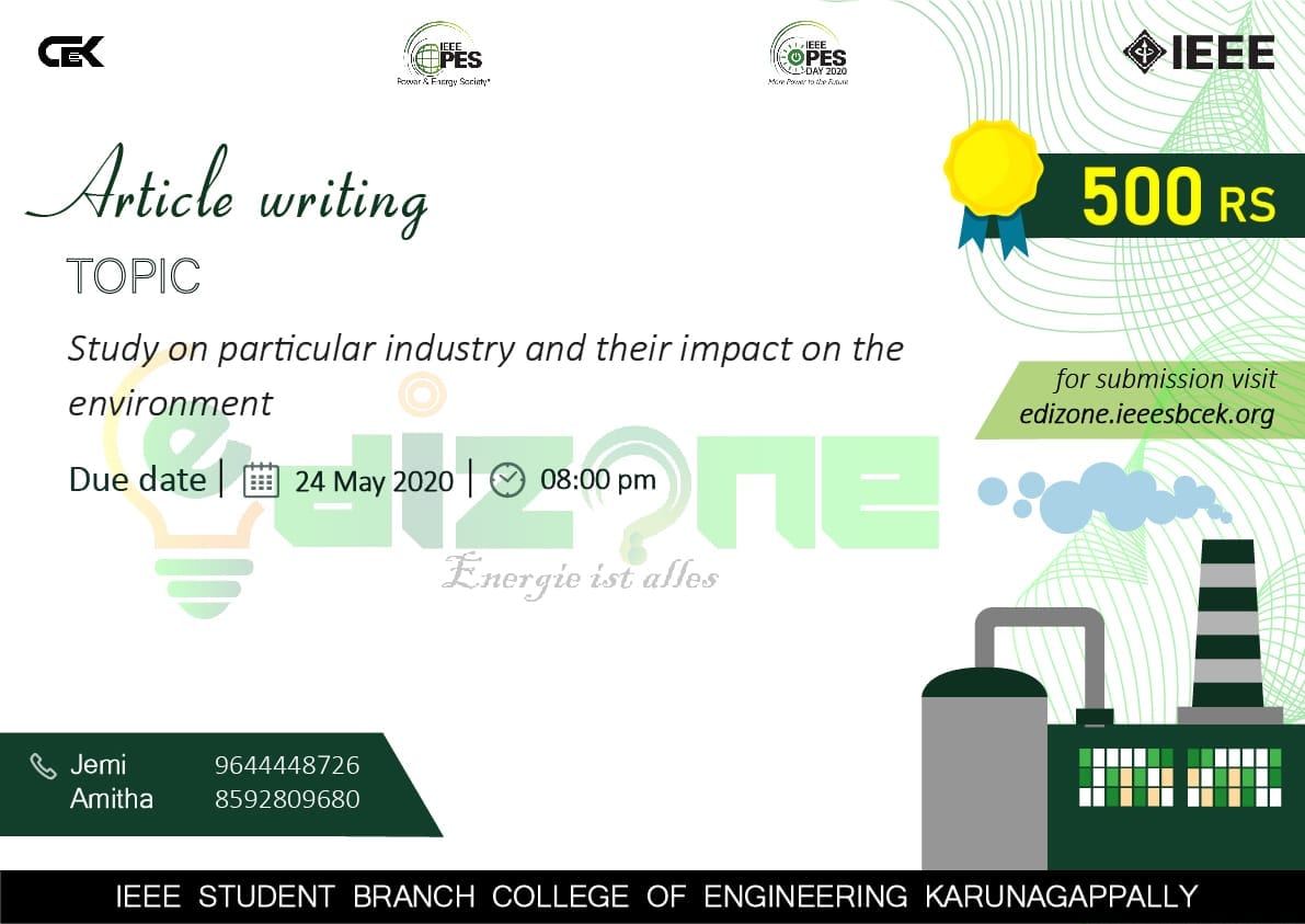 You are currently viewing Article writing competition