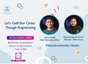 Read more about the article Seminar on ”Let’s Code Your Career Through Programming” 🗓
