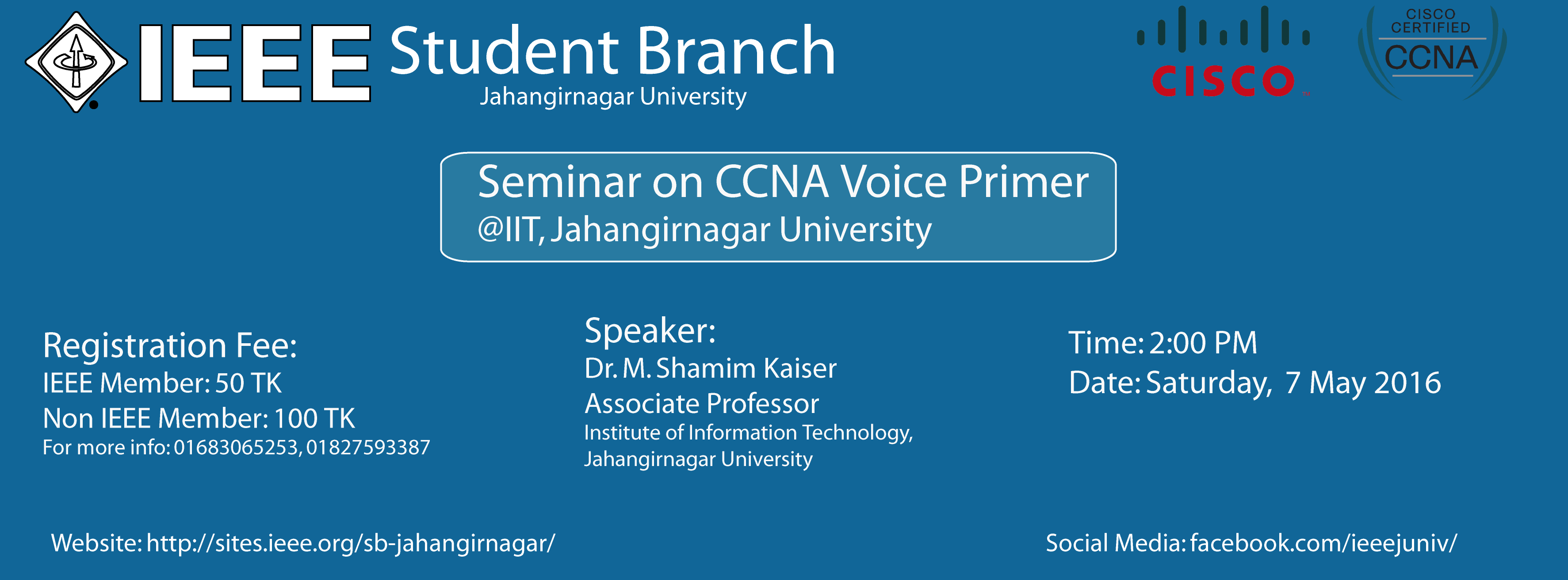 Seminar on CCNA voice primer