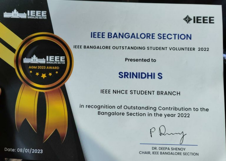 IEEE Best Volunteer