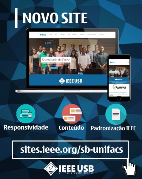 Lançamento do site do IEEE UNIFACS Student Branch