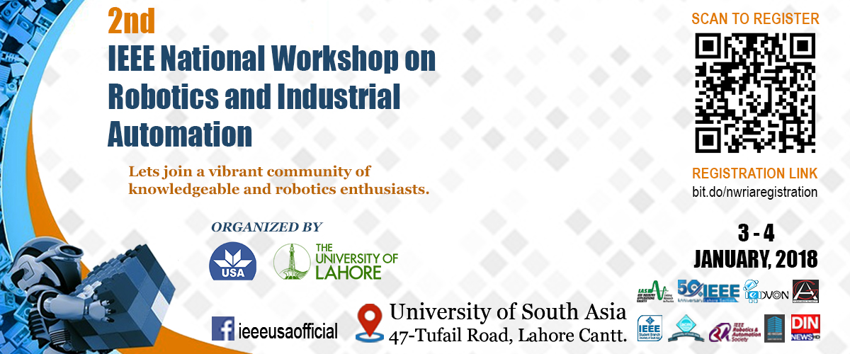 2nd IEEE National Workshop on Robotics and Industrial Automation