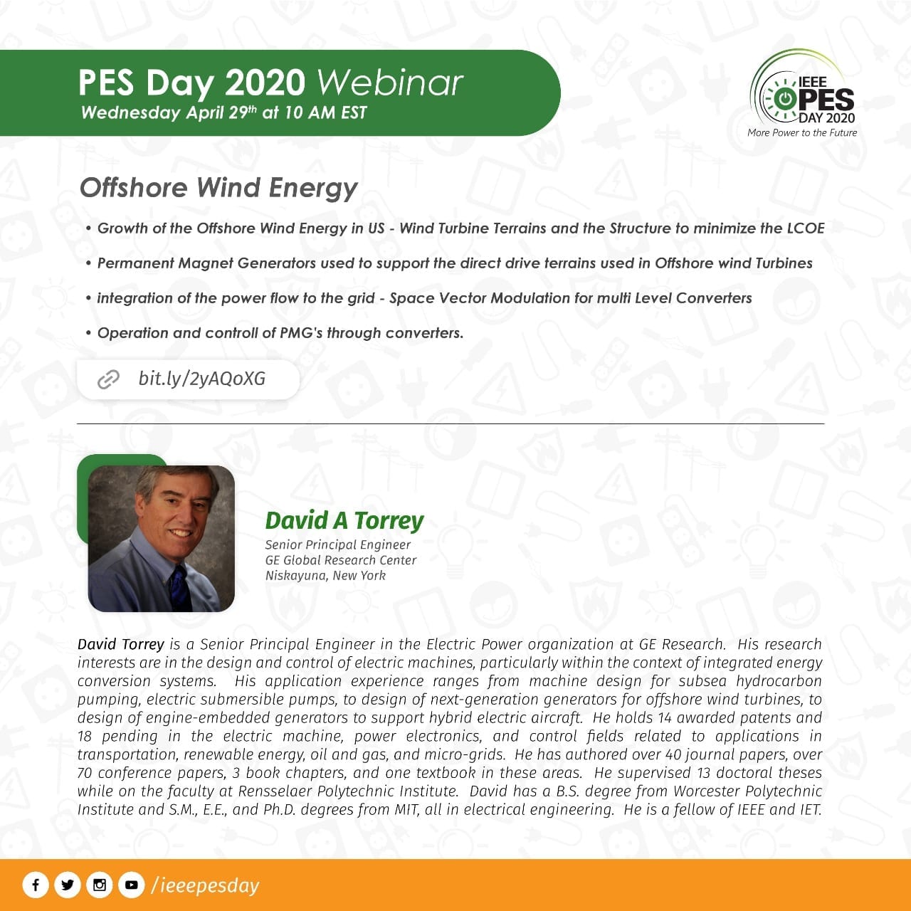 3rd IEEE PES Day 2020 IEEE Power & Energy Society Singapore Chapter